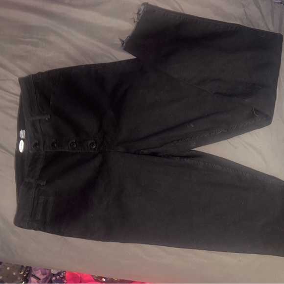Black skinny button up jeans - Picture 2 of 5